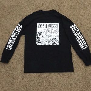 OBEY Long Sleeve Tee Shirt